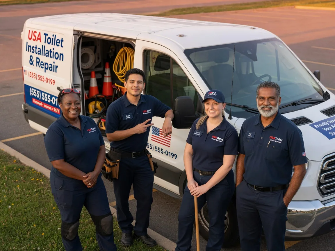 Toilet Installation company in Riverdale, MI